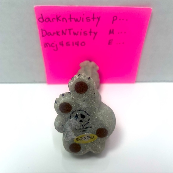 BNWOT Vintage Quarry Critters Cousin Buttons #45459 - Picture 6 of 9